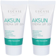 eucare aksun crema spf 50+ 2x50 ml