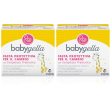babygella pasta protettiva per il cambio con complesso prebiotico 2x15