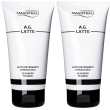 a.g. latte latte detergente a risciacquo 2x150 ml crema