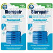 biorepair® scovolini monouso in gomma spazi ristretti 2x40 pz spazzoli