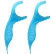 gum® forcelle interdentali easy-flossers 2x1 pz spazzolino da denti