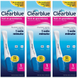 clearblue test di gravidanza con rilevazione rapida 3x1 pz
