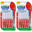 gum® trav-ler® scovolino interdentale 0.8 mm 2x6 pz spazzolino da dent