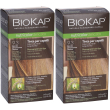biokap nutricolor tinta delicato 5.0 castano chiaro naturale 2x140 ml