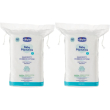 chicco quadrotti morbido cotone 2x60 pz salviette