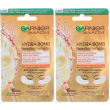 garnier patch occhi maschera anti fatica con succo d'arancia e a
