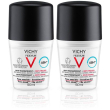 vichy homme deodorante anti macchie 50 ml 2x50 roller