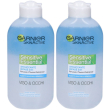 garnier struccante sensitive, bifase, 2in1 2x200 ml detergente