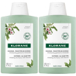 klorane shampoo al latte di mandorla 2x200 ml