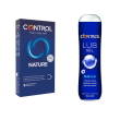 control nature 6 pz + lub gel 1 pz set