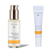 dr. hauschka fluido attivante giorno + siero notte 1 pz set