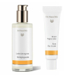 dr. hauschka latte detergente + crema alla rosa giorno 1 pz set
