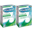 polident tripla 3 minuti pulitore protesi 2x66 pz compresse effervesce