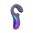 lelo enigma wave massaggiatore tripla stimolazione colore purple 1 pz