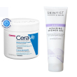 cerave crema corpo idratante pelle molto secca + skintist body gel doc