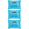 neutrogena hydro boost salviette struccanti idratanti, acido ialuronic