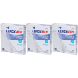 ceroxmed compresse di garza in puro cotone 10 cm x 3x100 pz comp