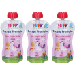 hipp biologico frutta frullata mela, prugna gialle e pesca 3x90 g frut