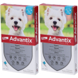 advantix spot-on per cani oltre 4 kg fino a 10 2x6x1 ml soluzione