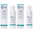 ceramol acne actiseb mousse detergente 2x150 ml