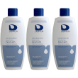 dermon detergente doccia delicato 3x400 ml gel doccia