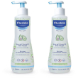 mustela® fluido detergente senza risciacquo 2x300 ml sapone liquido