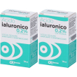 acido ialuronico gocce oculari idratanti e rinfrescanti 2x10 ml