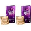 durex® love sex no latex 2x6 pz preservativi