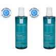 la roche-posay effaclar gel purificante micro-peeling 400 ml 2x400