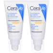 cerave crema viso idratante spf30 24 ore con acido ialuronico 52 ml 2x