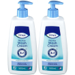 tena® proskin wash cream 2x500 ml detergente