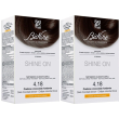 bionike shine on 4.18 castano cioccolato fondente 2x50 ml fluido