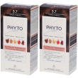 phyto color kit 5,7 castano chiaro tabacco - risparmia il 10% con c