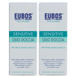 eubos® sensitive shower oil f 2x200 ml olio
