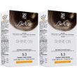 bionike shine on 5.3 castano chiaro dorato 2x50 ml tintura
