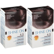 bionike shine on colorante capelli 4.5 castano mogano 2x1 pz lozione