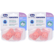 chicco physioforma light succhietto rosa 16-36 mesi 2x1 pz succhietti