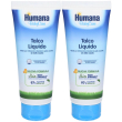 humana babycare talco liquido 2x100 ml