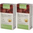 bioclin bio-colorist 7.4 biondo rame 2x1 pz lozione per capelli