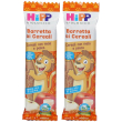 hipp biologico barretta ai cereali con mela e pesca 2x20 g snack