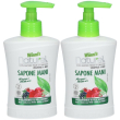winni's sapone mani melograno e mirtillo nero 2x250 ml liquido