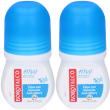 borotalco deo roll attivo blu 2x50 ml roll-on