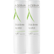 a-derma les indispensable stick labbra 2x4 g rossetto