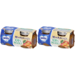 mellin omogeneizzato mela albicocca 2x2x100 g pappa