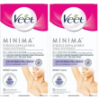 veet® minima™ strisce depilatorie 2x1 pz