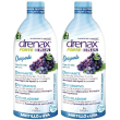 drenax® forte plus mirtillo & uva 2x750 ml soluzione
