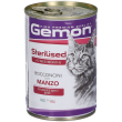 gemon sterilized bocconcini con manzo per gatti 24x415 g mangime