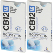 cb12 boost chewing gum strong mint 2x20 g gomme masticabili