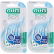 gum soft-picks® pro scovolino interdentale setole morbide taglia s 2x1