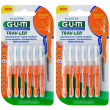 gum® trav-ler® scovolino interdentale 0.9 mm 2x6 pz spazzolino da dent